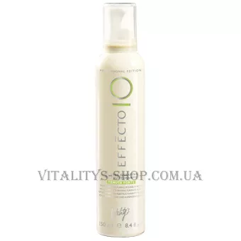 VITALITY'S Effecto Mousse Fissativa Ristrutturante Tenuta Forte - Професійний мус для укладки волосся сильної фіксації