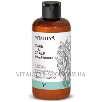 VITALITY’S Care & Scalp Purifying Shampoo - Відновлюючий очищаючий шампунь